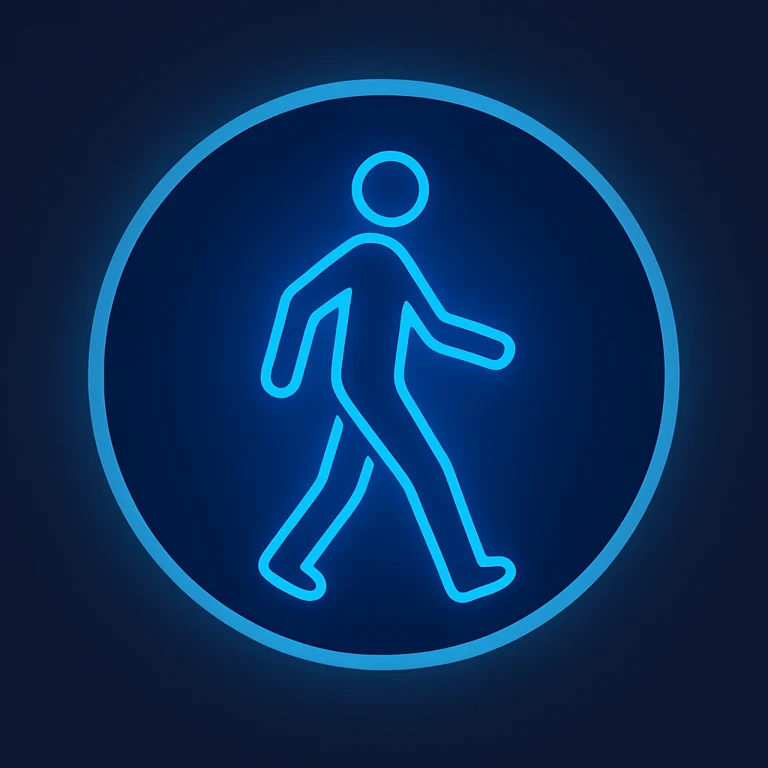Walking illustration