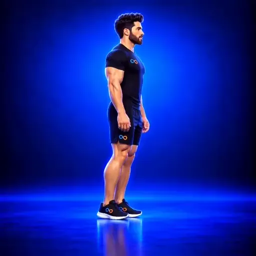 Calf raise demonstration