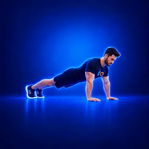 Push-up demonstration
